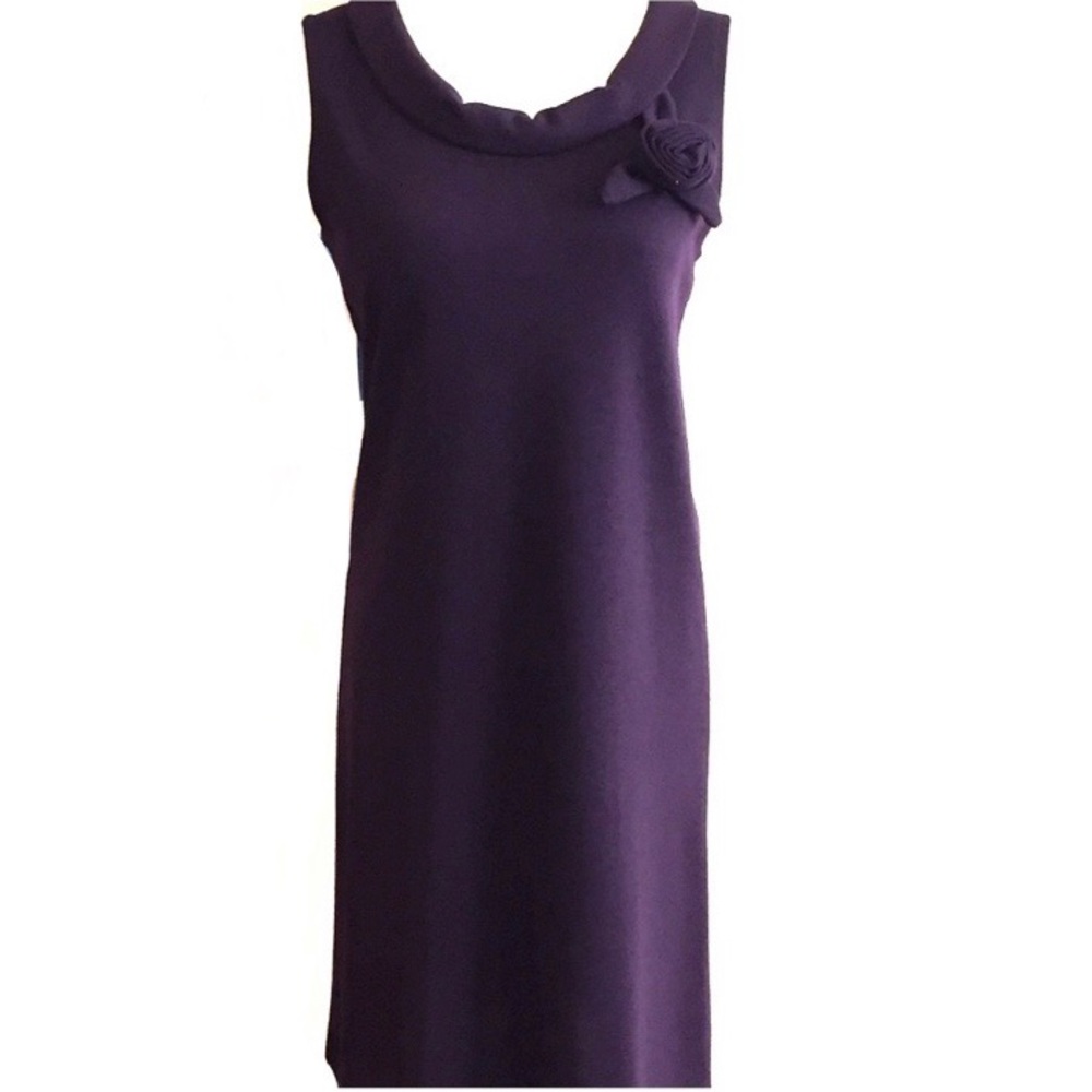Cute Plum Work Dress